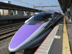 500 Type Eva 東広島駅通過待ち退避