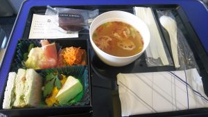 ANA　プレミアムクラス　機内食