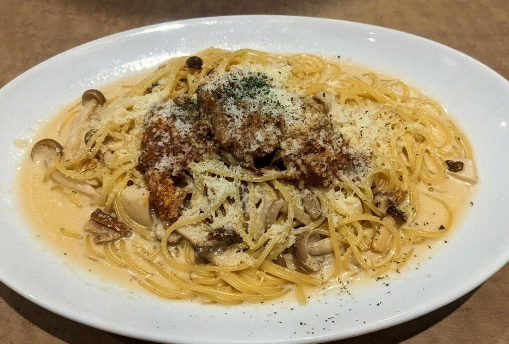 高崎名物のパスタでカーボローディング