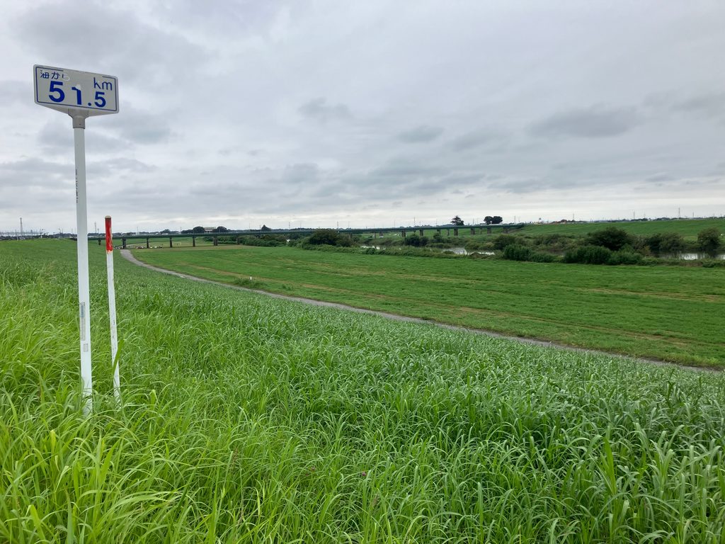 関宿橋から6km先に見えてきた宝珠花橋